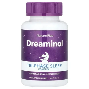 Трехфазный комплекс для сна, Tri-Phase Sleep Complex, Natures Plus, 60 таблеток