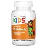 California Gold Nutrition, жувальні мультивітаміни для дітей, фруктове асорті, 180 вегетаріанських таблеток