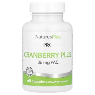 Клюква органическая, PRO Cranberry Plus, Natures Plus, 60 капсул