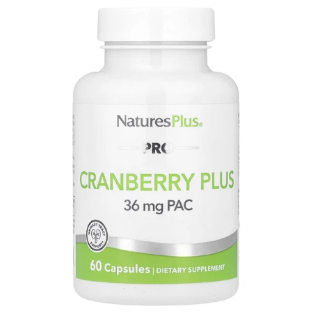 Клюква органическая, PRO Cranberry Plus, Natures Plus, 60 капсул: цены и характеристики