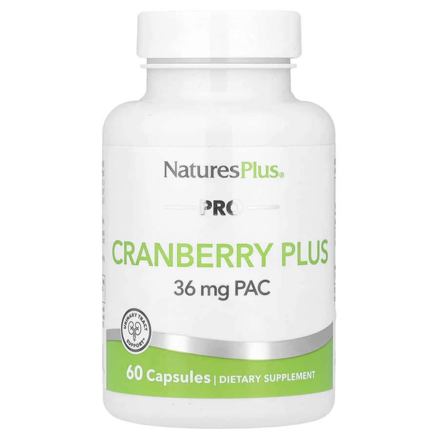 Клюква органическая, PRO Cranberry Plus, Natures Plus, 60 капсул: цены и характеристики