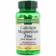 Кальцій магній цинк та вітамін D3, Nature's Bounty, Calcium Magnesium Zinc with Vitamin D3, 100 капсул