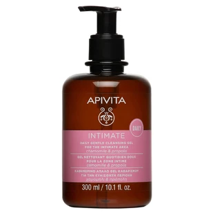 Гель для интимной гигиены Apivita Intimate нежный очищающий для ежедневного использования, 300 мл