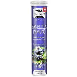 Swiss Energy Sambucus шипучие таблетки №20