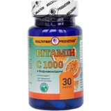 Витамин C Healthyway Production 1000 мг с биофлавоноидами 30 капсул