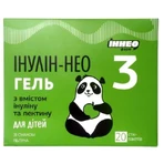 Инулин-Нео 3 гель д/перор. прим. для детей со вкусом яблока по 10 г №20 в стик-пакетах: цены и характеристики