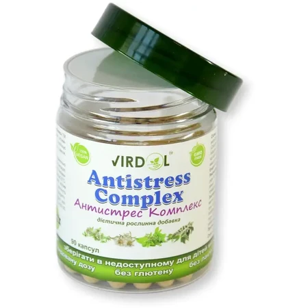 Virdol Антистрес Комплекс Antistress Complex капсули №90: ціни та характеристики