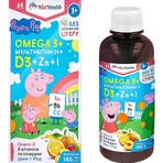 Омега 3 + D3 + Zn + I + Мультивітамін для дітей NatHealth, 165 мл: ціни та характеристики