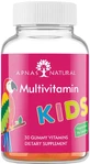 Комплекс мультивитаминов и минералов для детей, Multivitamin for kids, Apnas Natural, 30 жевательных пастилок