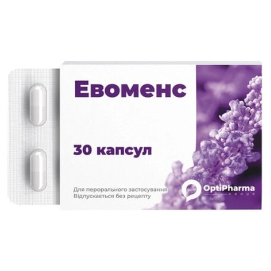 Эвоменс капсулы №30 (10х3): цены и характеристики