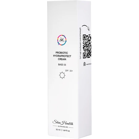 Денний крем для обличчя OrlovskaMD Probiotic Hydraprotect Cream SPF 30+ Base 03, 50 мл: ціни та характеристики