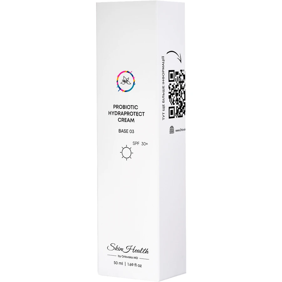Денний крем для обличчя OrlovskaMD Probiotic Hydraprotect Cream SPF 30+ Base 03, 50 мл: ціни та характеристики