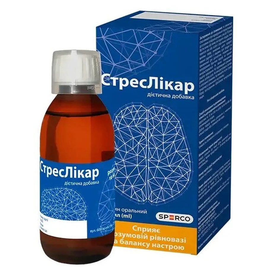 СтрессВрач раствор оральный, 100 мл: цены и характеристики