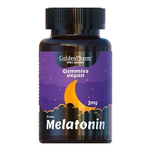 Мелатонин Golden Farm веганский мармелад №60