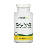 Кальций, магний и витамин D3 и K2 Natures Plus Cal/Mag/Vit D3, Vitamin K2, 180 таблеток