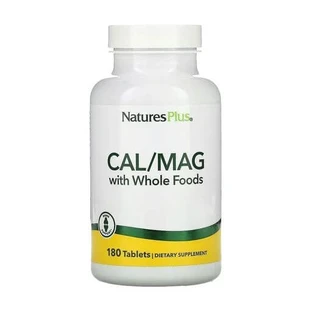 Кальций, магний и витамин D3 и K2 Natures Plus Cal/Mag/Vit D3, Vitamin K2, 180 таблеток