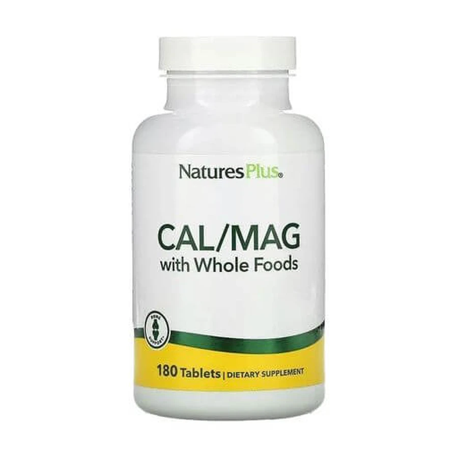 Кальций, магний и витамин D3 и K2 Natures Plus Cal/Mag/Vit D3, Vitamin K2, 180 таблеток: цены и характеристики