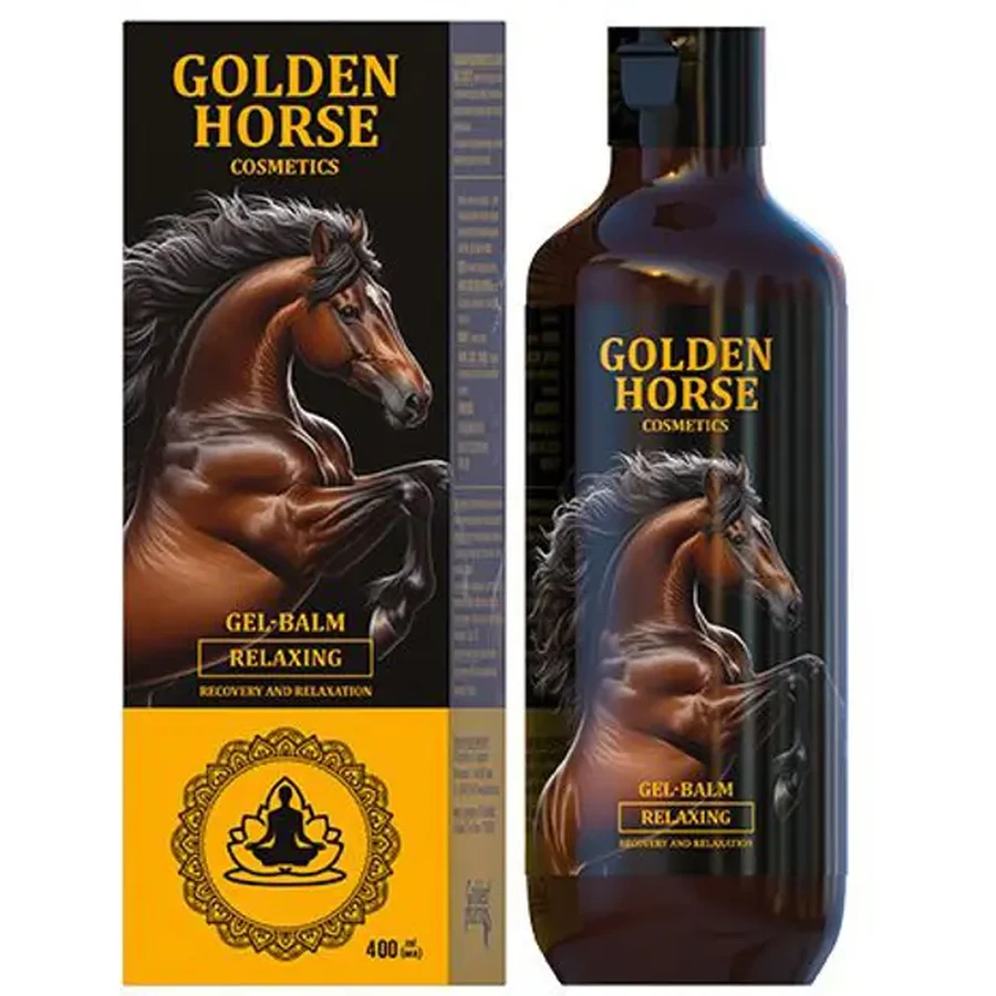 Гель-бальзам для тіла Golden Horse Релаксуючий 400 мл: ціни та характеристики