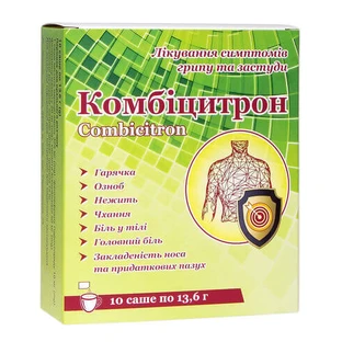 Комбицитрон порошок д/ор. р-на по 13.6 г №10 в саше