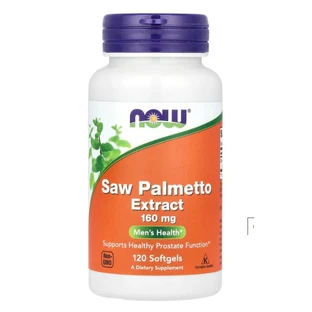 Со Пальметто, Saw Palmetto, Now Foods, екстракт, 160 мг, 120 капсул