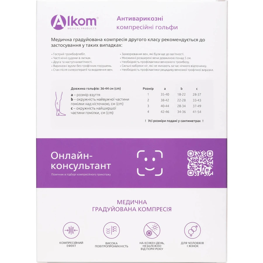 Гольфи компресійні антиварикозні 00112 закритий мисок 23-32 мм рт. ст. ІІ клас розмір 3 колір чорний: ціни та характеристики