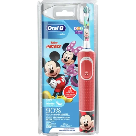 Електрична зубна щітка Oral-B Kids "Міккі Маус": ціни та характеристики