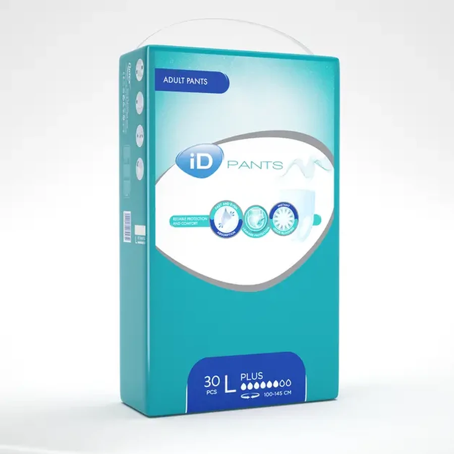 Підгузки-трусики для дорослих iD Diapers-Pants for adults D Plus, розмір L, №30 : ціни та характеристики