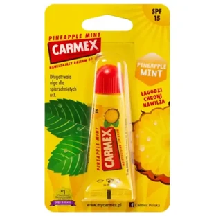 Бальзам для губ у тюбику Carmex зі смаком ананасу та м'яті 10 г