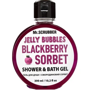 Гель для душу Mr.Scrubber Jelly Bubbles Blackberry Sorbet для всіх типів шкіри, 300 мл