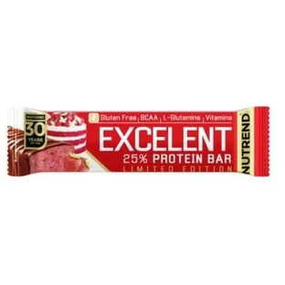Протеиновый батончик Nutrend Excelent Protein bar Клубничный торт, 85 г