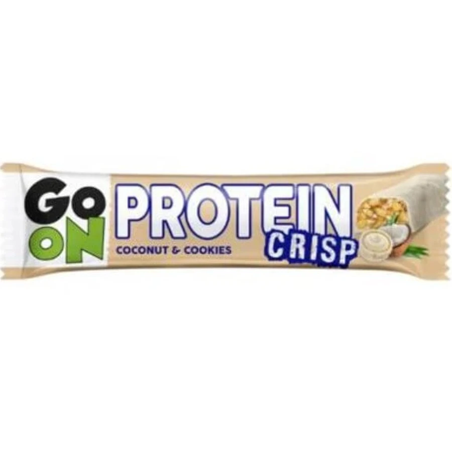 Батончик протеиновый Go On Nutrition Protein Crisp Bar Кокос и печенье, 45 г: цены и характеристики