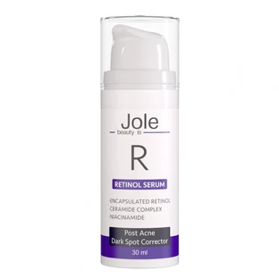 Jole Encapsulated Retinol Even Tone Serum Відновлювальна сироватка від слідів постакне з інкапсульованим ретинолом, керамідами та ніацинамідом, 30 мл