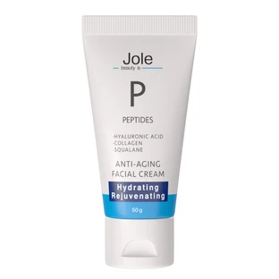 Jole Peptide Smoothing Cream антивозрастной, увлажняющий крем, с гиалуроновой кислотой и пептидами, 50 мл