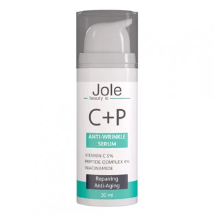 Jole С+Р Smoothing Serum Сироватка C+P з пептидами, вітаміном С та ніацинамідом, 30 мл