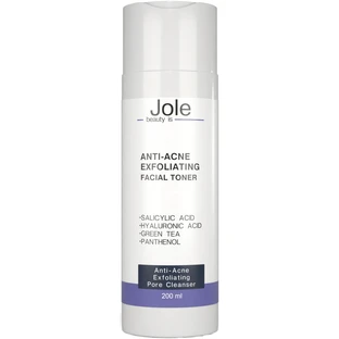 Jole 2% Salicylic Acid Exfoliating Toner Тонер від забитих пор з саліциловою кислотою 2%, 200 мл