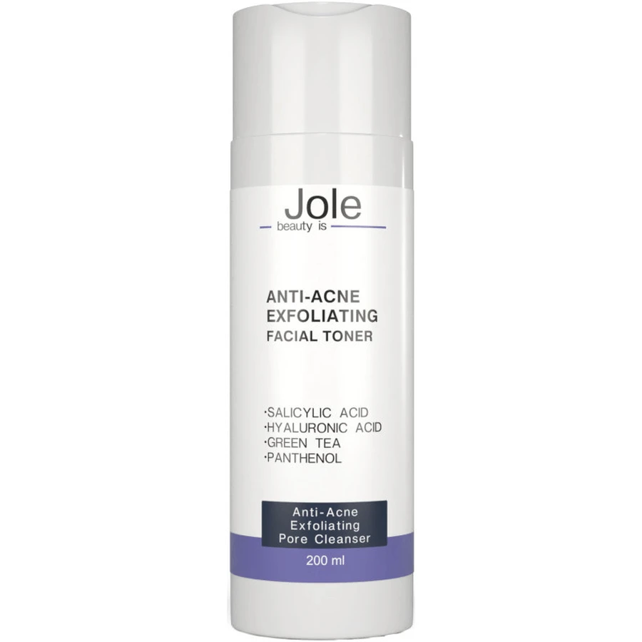 Jole 2% Salicylic Acid Exfoliating Toner Тонер від забитих пор з саліциловою кислотою 2%, 200 мл: ціни та характеристики