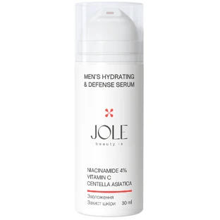 Зволожувальна та загоювальна сироватка для чоловіків Jole Hydrating & Sooting Serum for Men, 30 мл
