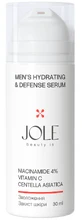 Увлажняющая и заживляющая сыворотка для мужчин Jole Hydrating &amp; Sooting Serum for Men, 30 мл