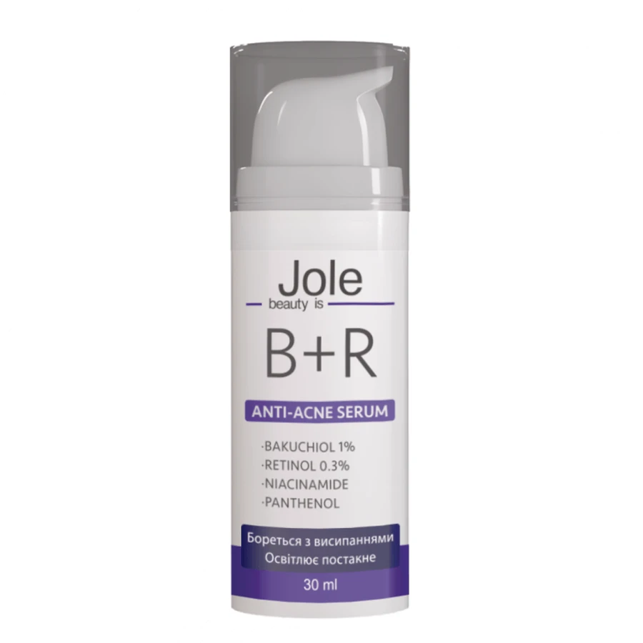 Сыворотка с бакучиолом и ретинолом Jole Bakuchiol 1% & Retinol 0.3% Serum, 30 мл: цены и характеристики