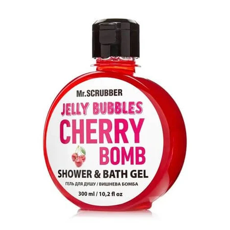 Гель для душа MR.Scrubber Jelly Bubbles Cherry Bomb, 300 мл: цены и характеристики