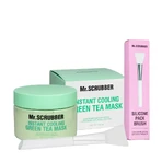 Маска для лица MR.Scrubber Instant Cooling Green Tea Mask Охлаждающая с экстрактом зеленого чая + силиконовый шпатель, 250 мл: цены и характеристики