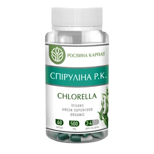 Спирулина Р.К. Chlorella 60 кап.
