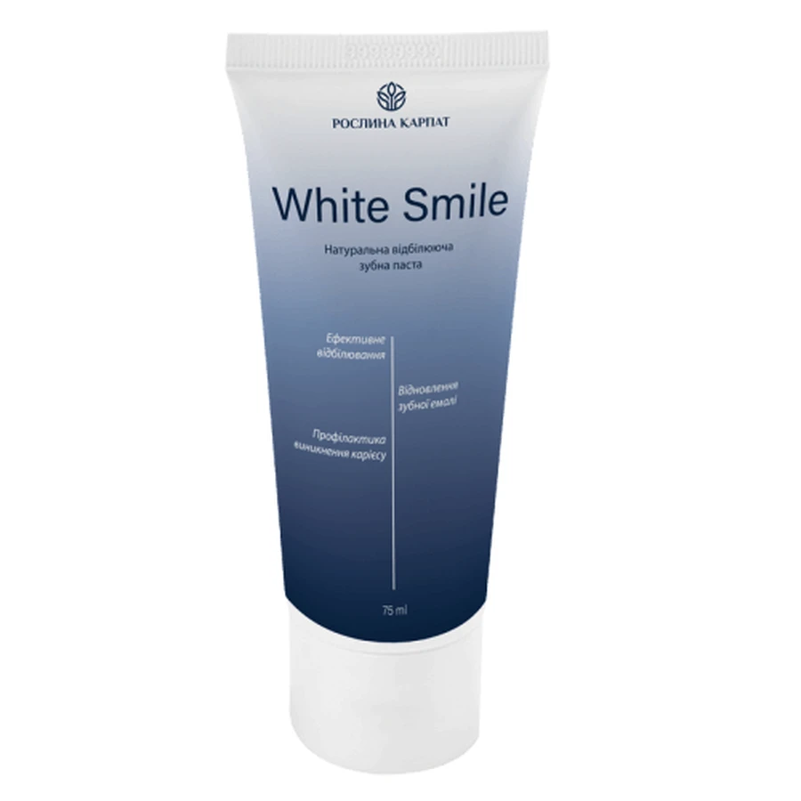 Зубна гель-паста White Smile 75 мл: ціни та характеристики