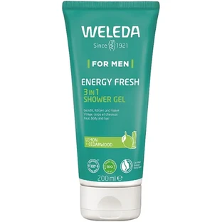 Мужской гель для душа Weleda 3 в 1 Energy 200 мл