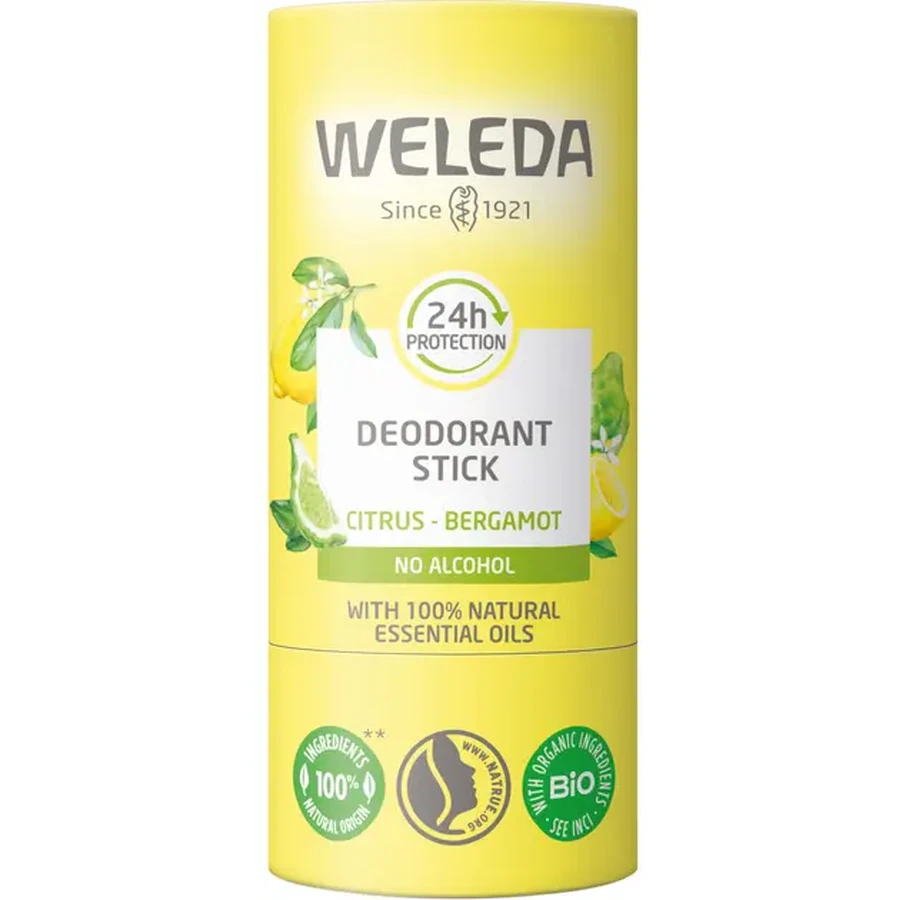 Дезодорант-стік Weleda Цитрус-Бергамот 50 г: ціни та характеристики