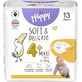 Підгузки Happy Bella Baby Soft&Delicate Maxi Plus, розмір 4+, 9-15 кг, 13 шт