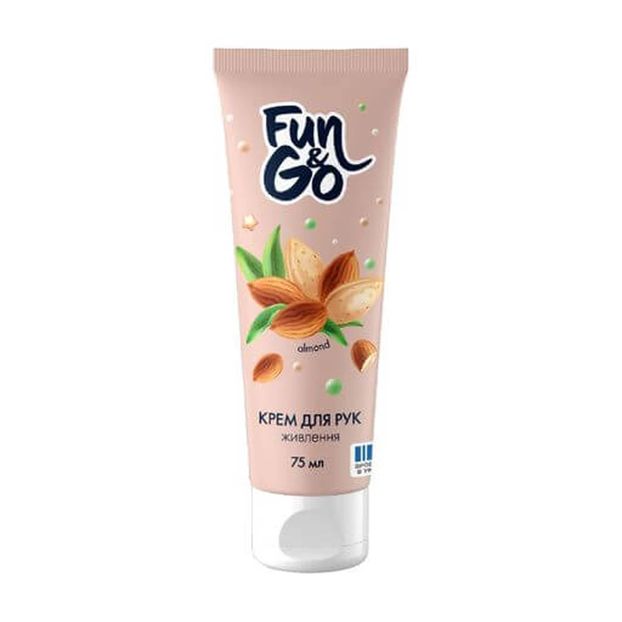 Крем для рук Fun&Go Almond Миндаль, 75 мл: цены и характеристики