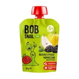 Детское фруктовое пюре Bob Snail Яблоко-Груша-Чернослив, от 6 месяцев, 90 г