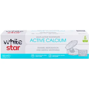 Мультиактивная зубная паста White Star Active Calcium, 100 мл