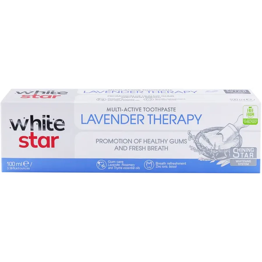 Мультиактивная зубная паста White Star Lavender Therapy, 100 мл: цены и характеристики